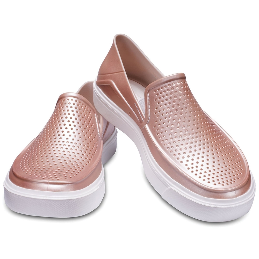 Crocs Roka Slip-On Rose Gold 7W